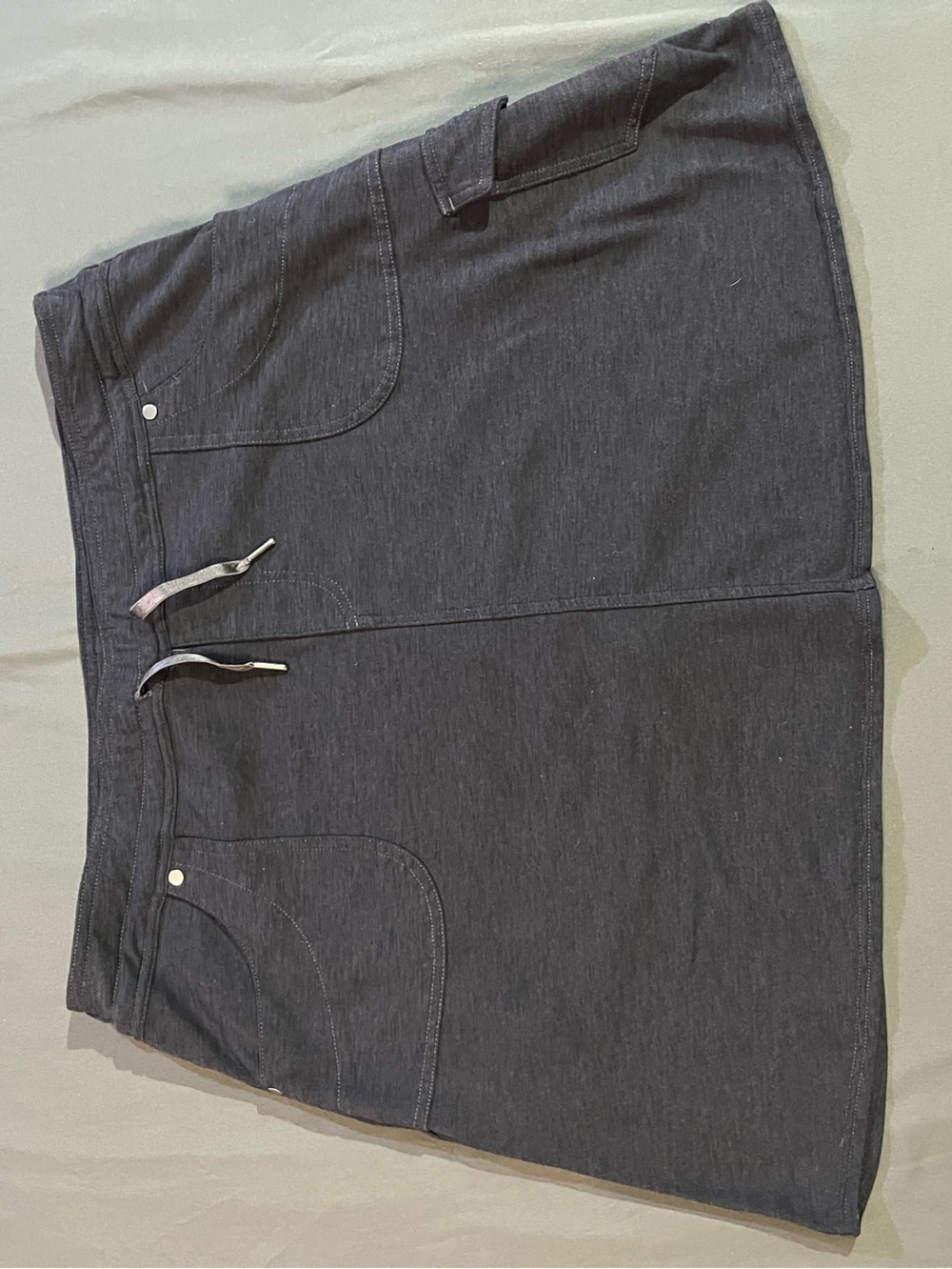 Kuhl Mova Skort, Heathered Charcoal Grey, Sz L